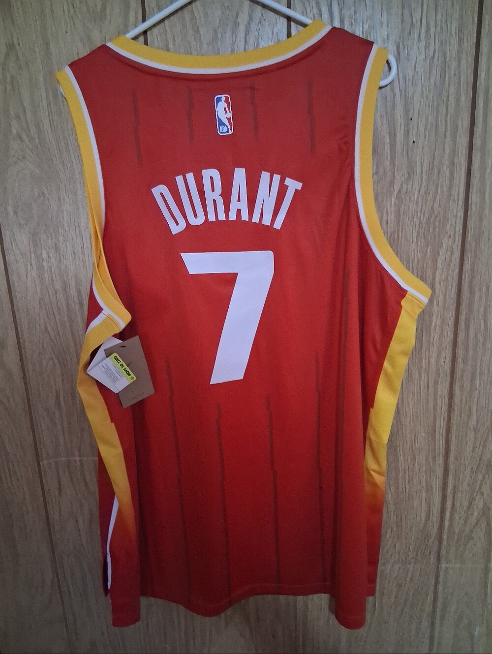 Mystery Sports Card With Kevin Durant Houston Rockets Icon XXL Jersey